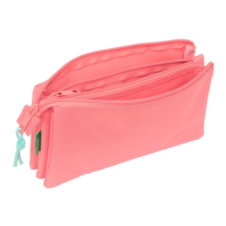 Bolso escolar portatodo safta triple benetton basics 120x220x30 mm