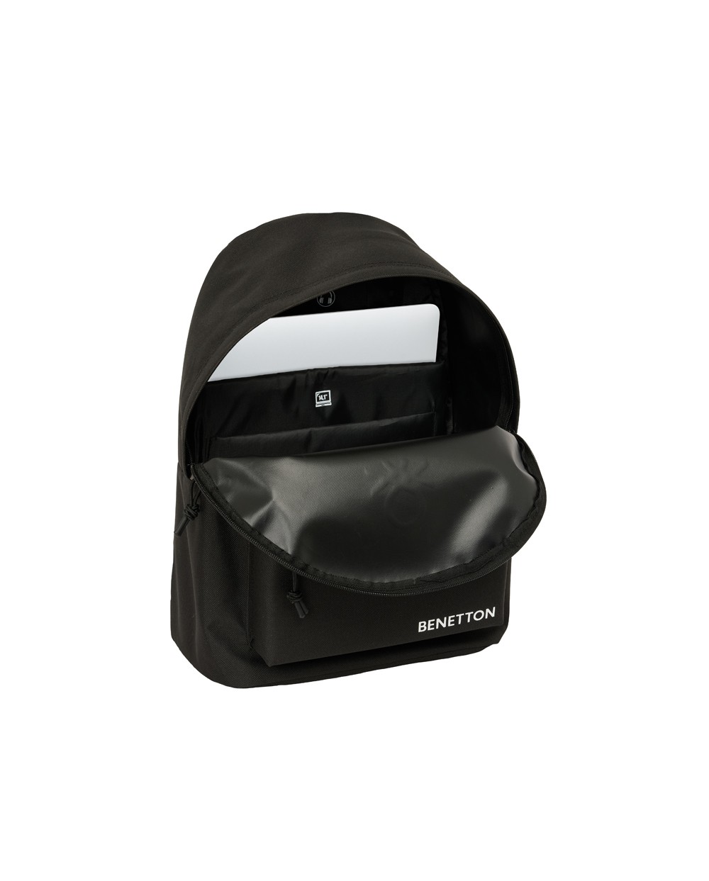 Mochila safta para portatil 141 benetton basics 410x310x160 mm