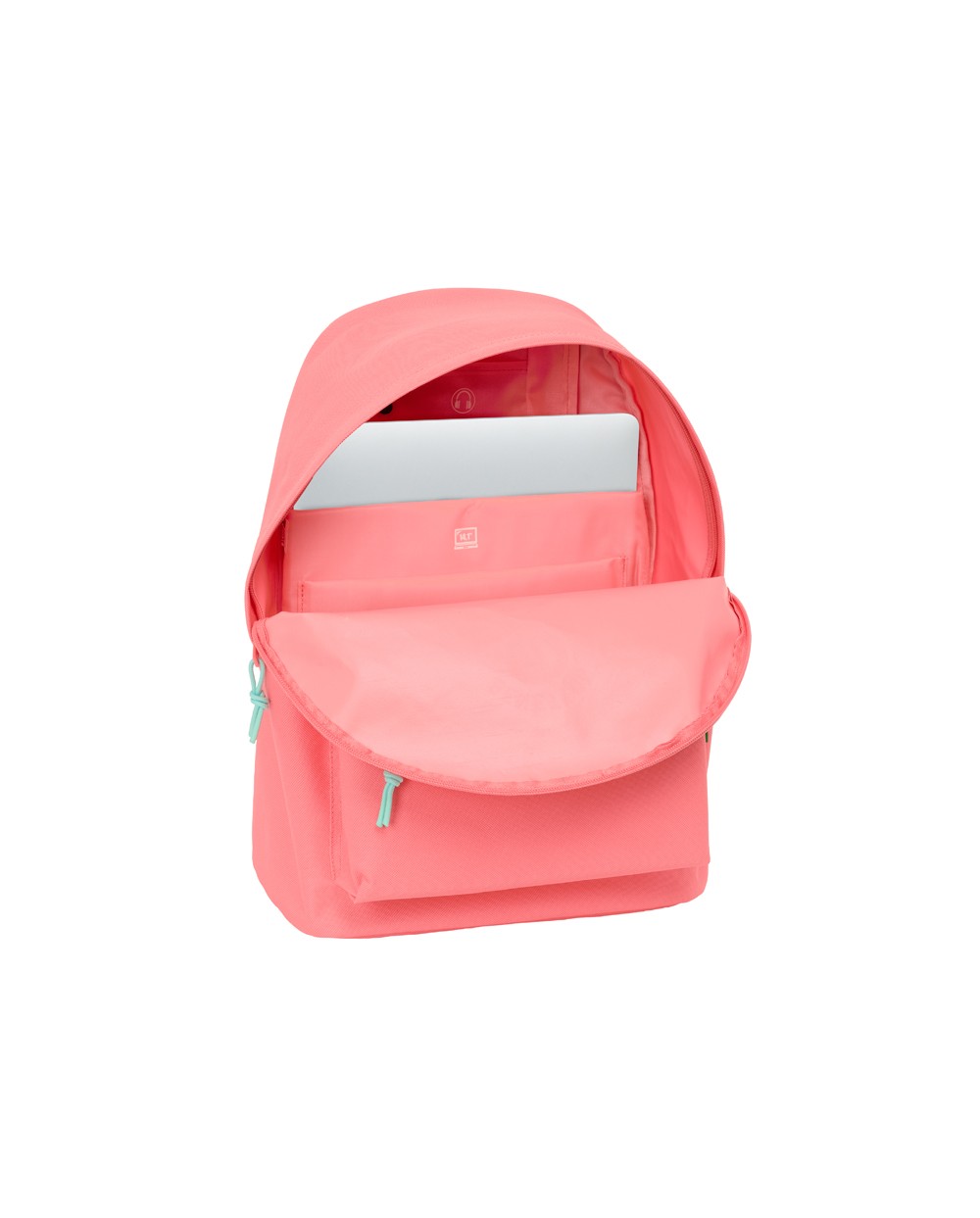 Mochila safta para portatil 141 benetton basics 410x310x160 mm