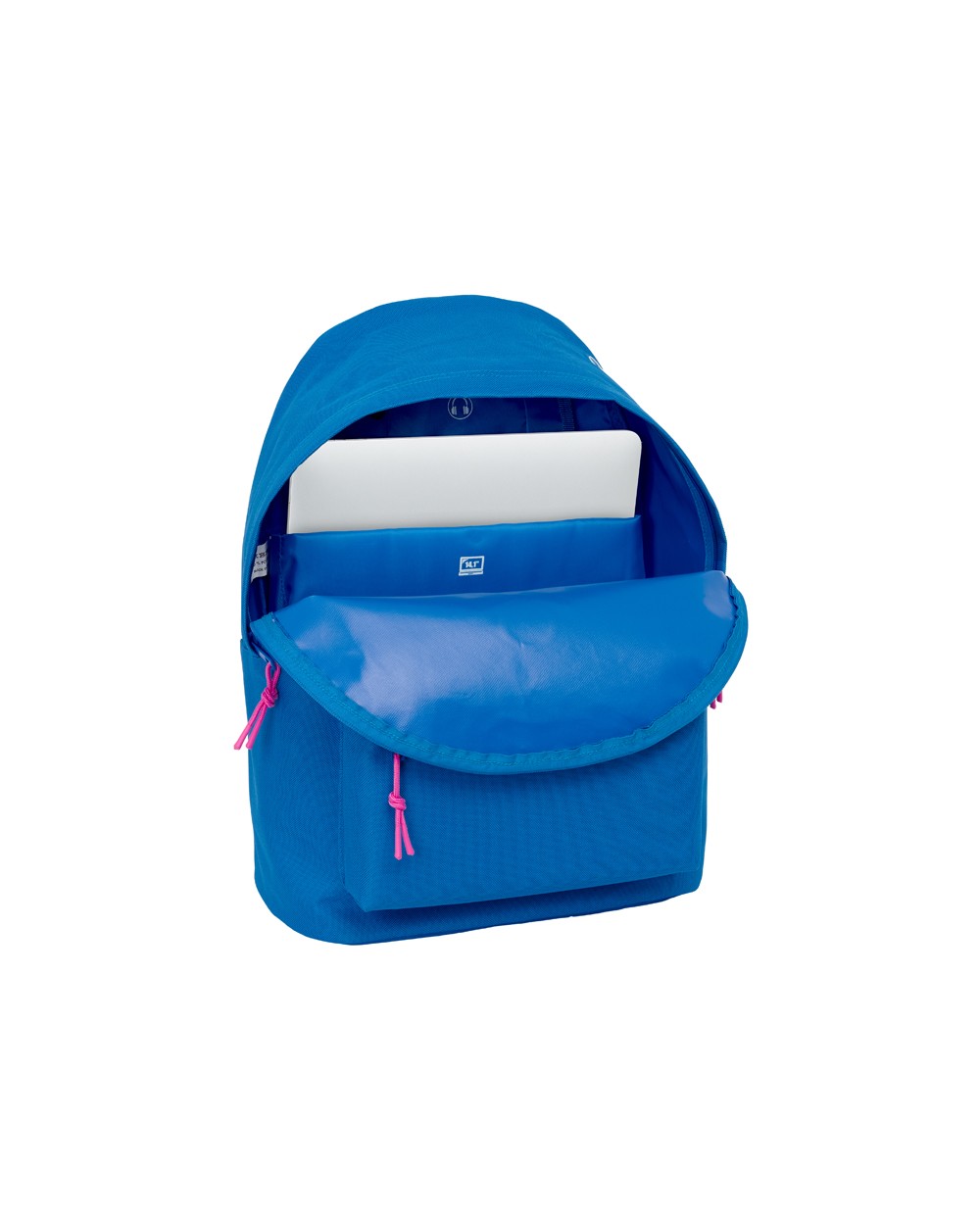 Mochila safta para portatil 141 benetton basics 410x310x160 mm