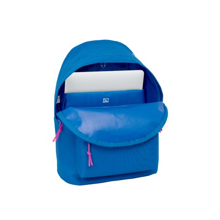 Mochila safta para portatil 141 benetton basics 410x310x160 mm