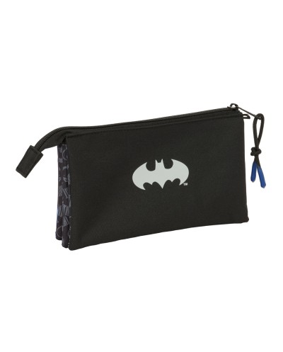 Bolso escolar portatodo safta triple batman 120x220x30 mm