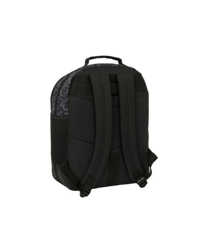 Mochila safta doble con cantoneras adaptable a carro batman 420x330x150 mm