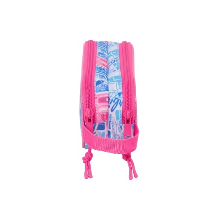 Bolso escolar portatodo safta doble cremallera barbie 80x210x60 mm