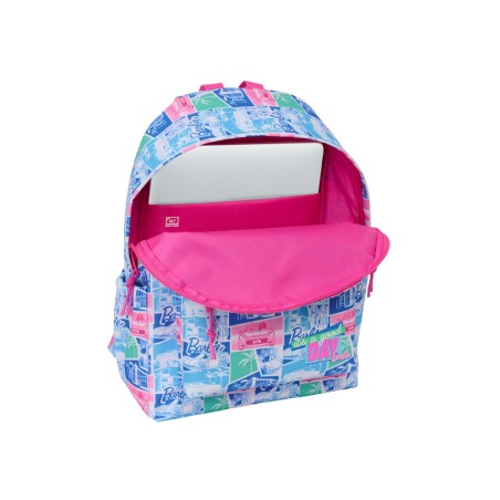 Mochila safta infantil adaptable a carro barbie 340x260x110 mm