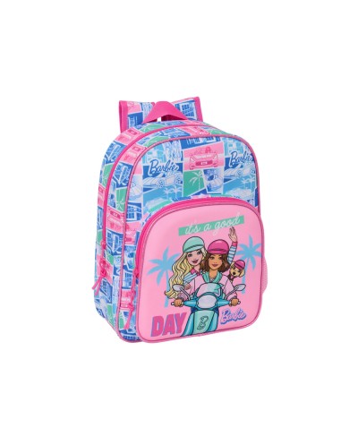 Mochila safta junior adaptable a carro barbie 380x320x120 mm