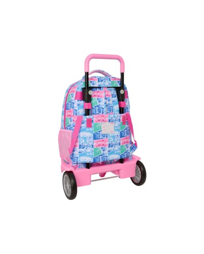 Mochila safta grande con ruedas compact evolution extraible barbie 450x330x220 mm