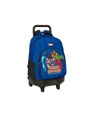 Mochila safta grande con ruedas compact extraible avengers 450x330x220 mm