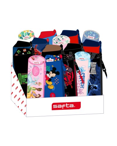 Bolso escolar portatodo safta expositor 235x315x230 mm
