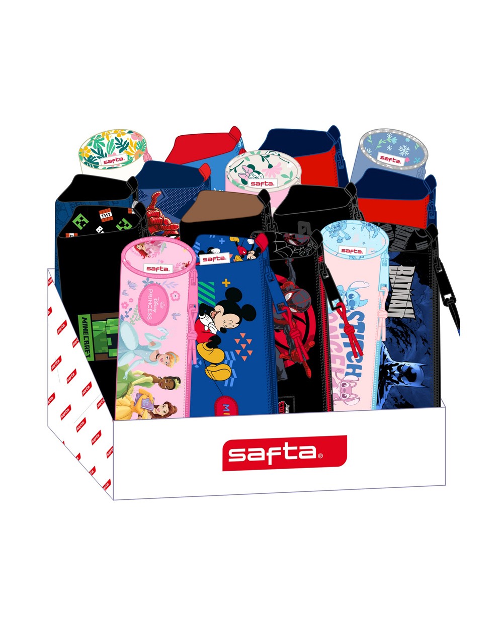 Bolso escolar portatodo safta expositor 235x315x230 mm