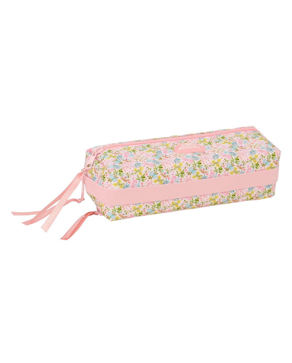 Bolso escolar portatodo safta triple pequeno con goma elastica vicky martin berrocal 85x220x60 mm