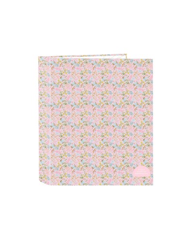 Carpeta carton folio 4 anillas safta lomo ancho vicky martin berrocal