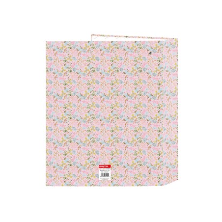 Carpeta carton folio 4 anillas safta lomo ancho vicky martin berrocal