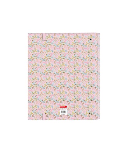 Carpeta con recambio safta din a4 cuadro 5 mm con goma y separadores vicky martin berrocal