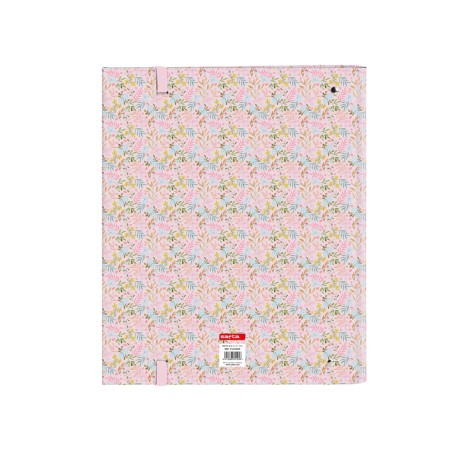 Carpeta con recambio safta din a4 cuadro 5 mm con goma y separadores vicky martin berrocal