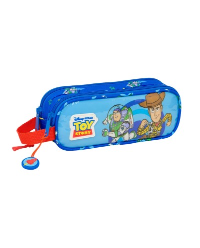 Bolso escolar portatodo safta doble cremallera toy story good vibes 80x210x60 mm