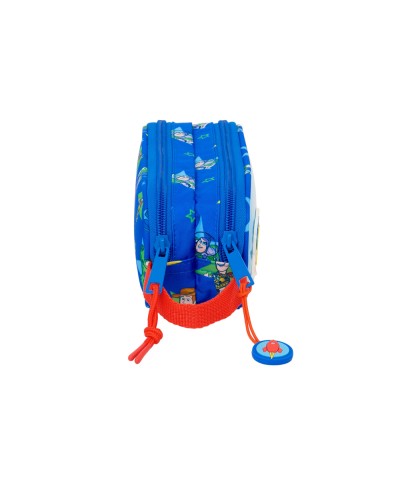 Bolso escolar portatodo safta doble cremallera toy story good vibes 80x210x60 mm