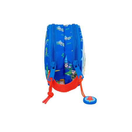 Bolso escolar portatodo safta doble cremallera toy story good vibes 80x210x60 mm
