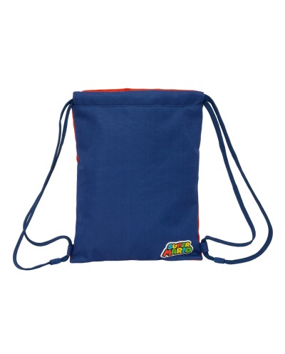 Saco plano safta junior super mario mamma mia 340x260x10 mm