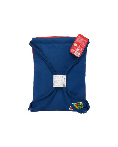 Saco plano safta junior super mario mamma mia 340x260x10 mm