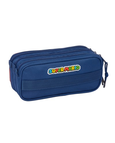 Bolso escolar portatodo safta triple big super mario mamma mia 100x215x80 mm