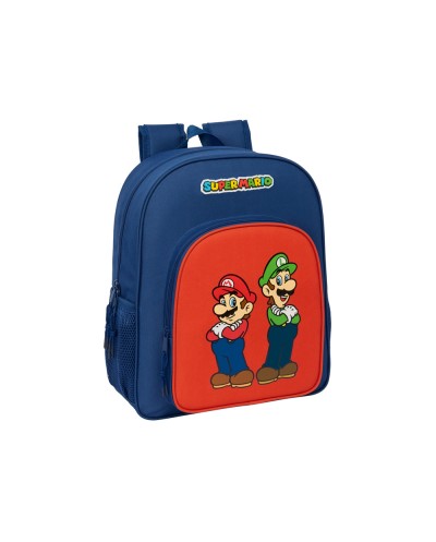 Mochila 305 safta con carro evolution super mario mamma mia 420x320x150 mm