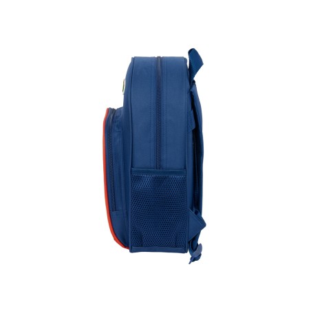 Mochila safta junior adaptable a carro super mario mamma mia 380x320x120 mm