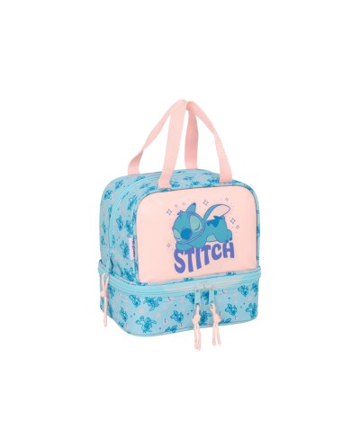 Portameriendas safta stitch ohana 200x200x150 mm