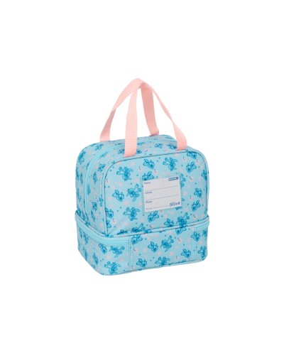 Portameriendas safta stitch ohana 200x200x150 mm