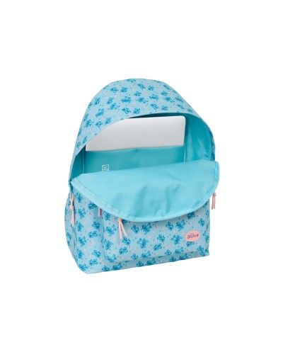 Mochila safta infantil con bolsillos adaptable a carro stitch ohana 340x260x110 mm