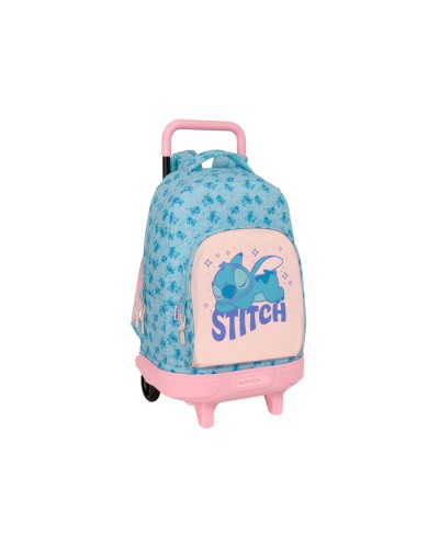 Mochila safta grande con ruedas compact extraible stitch ohana 450x330x220 mm
