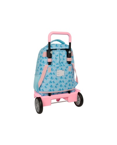 Mochila safta grande con ruedas compact evolution extraible stitch ohana 450x330x220 mm