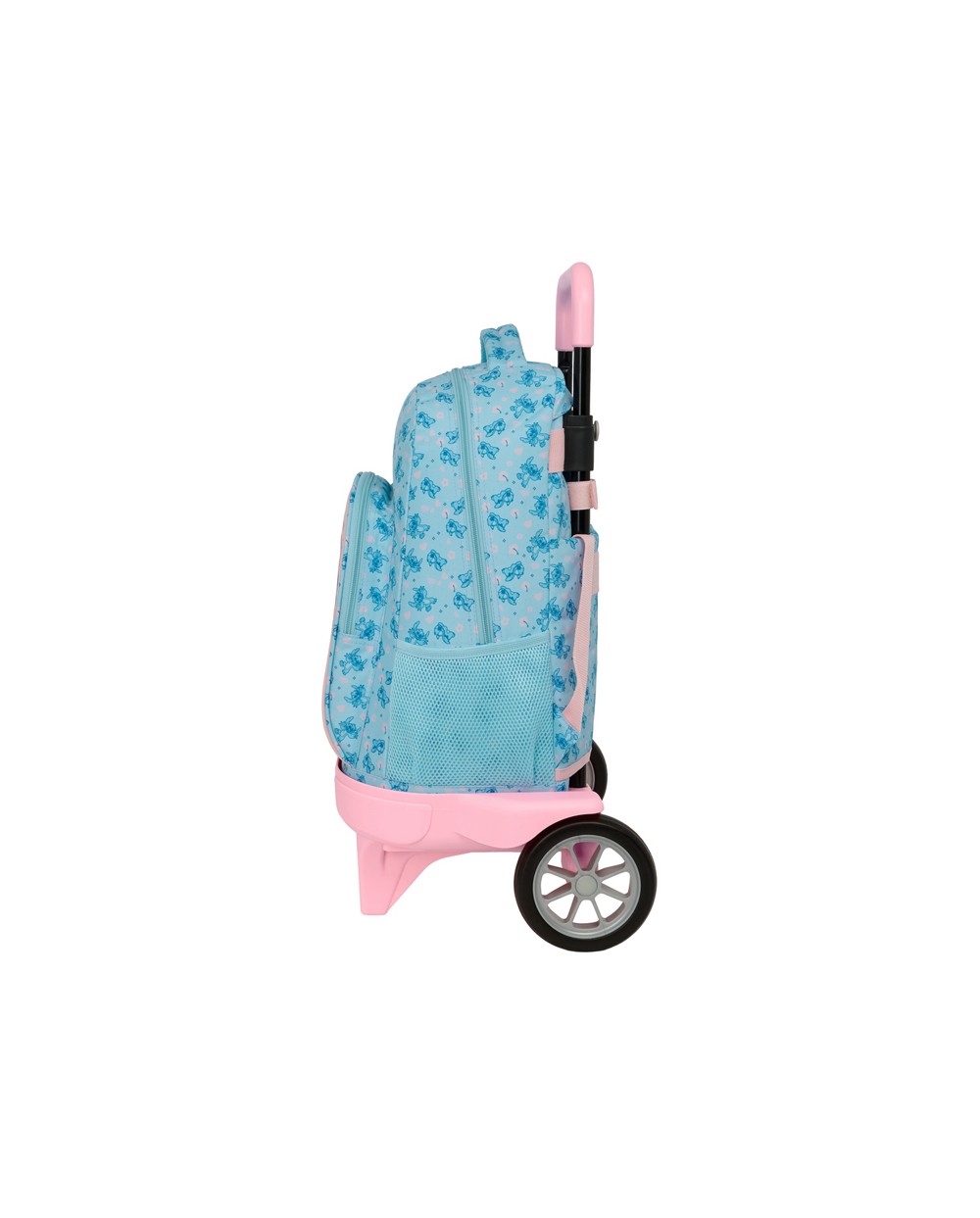 Mochila safta grande con ruedas compact evolution extraible stitch ohana 450x330x220 mm