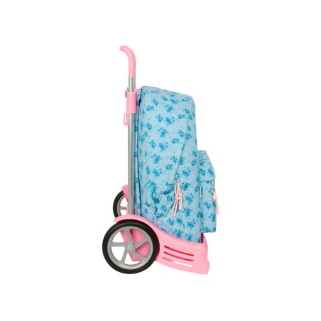 Mochila 775 safta con carro evolution stitch ohana 430x310x130 mm