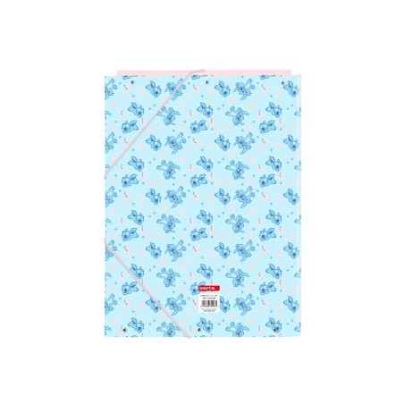 Carpeta carton folio gomas solapas safta stitch ohana