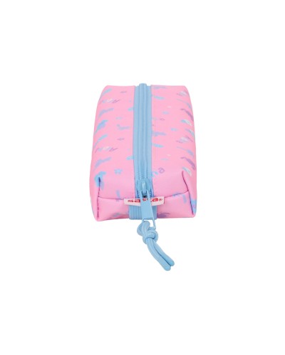 Bolso escolar portatodo safta rectangular con goma elastica stitch bright 40x220x70 mm