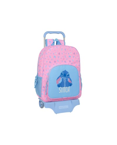 Mochila 185 safta con carro 705 stitch bright 340x260x110 mm