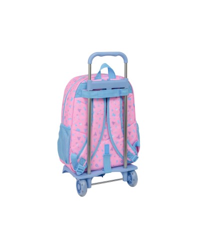 Mochila 185 safta con carro 705 stitch bright 340x260x110 mm