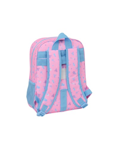 Mochila safta junior adaptable a carro stitch bright 380x320x120 mm