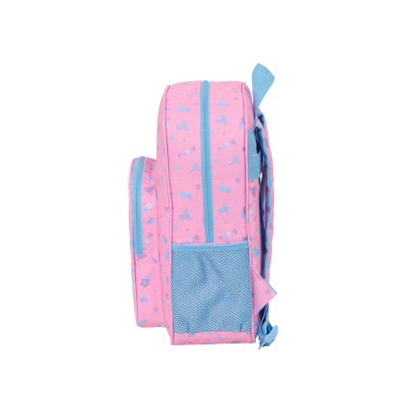 Mochila safta junior adaptable a carro stitch bright 380x320x120 mm