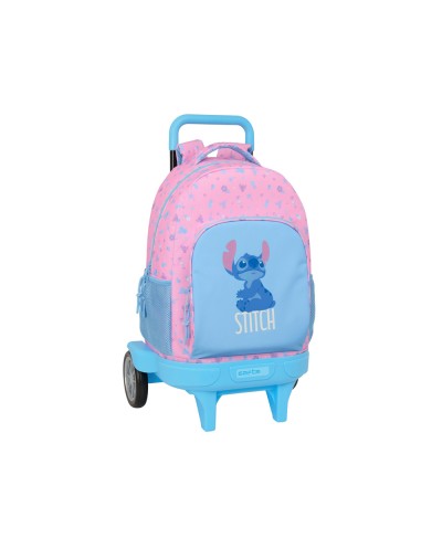 Mochila safta grande con ruedas compact evolution extraible stitch bright 450x330x220 mm