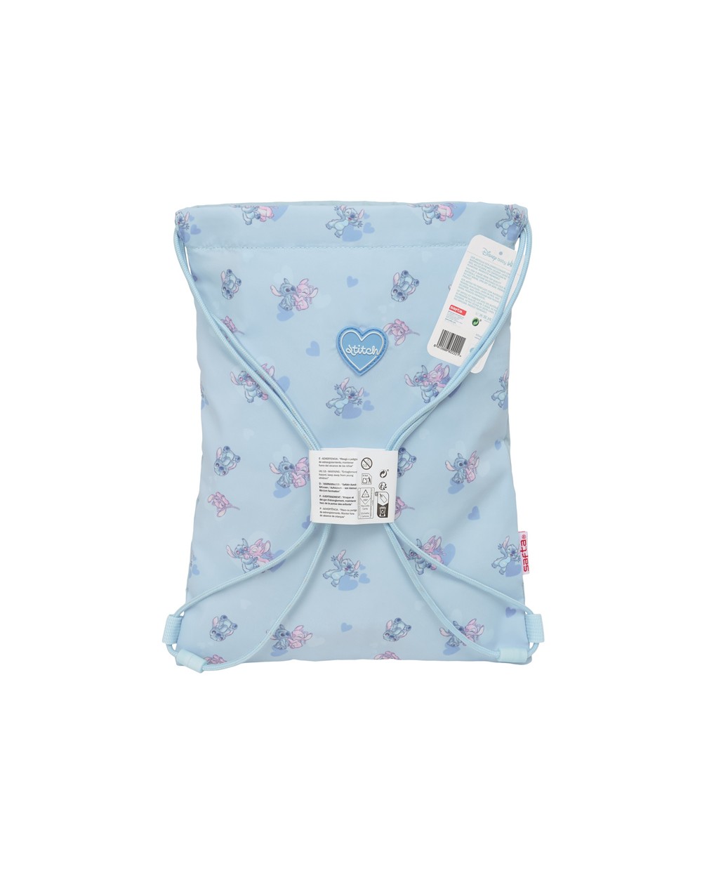 Saco plano safta junior stitch 340x260x10 mm