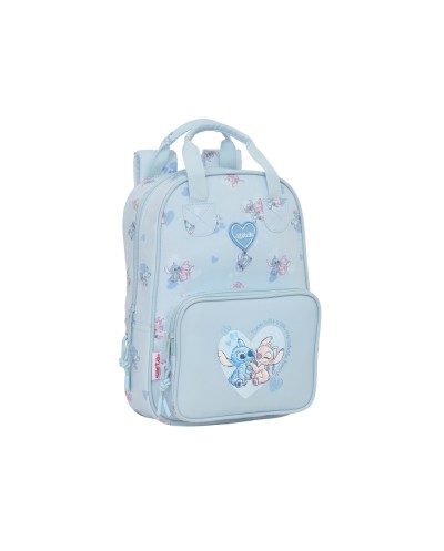 Mochila safta infantil con asas stitch 280x200x80 mm