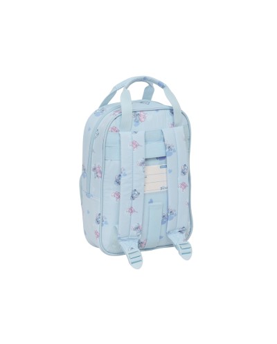 Mochila safta infantil con asas stitch 280x200x80 mm