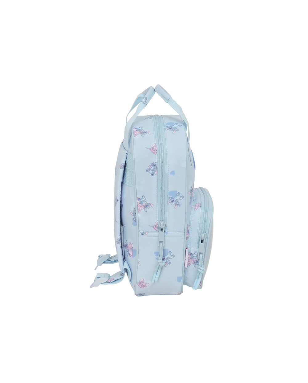 Mochila safta infantil con asas stitch 280x200x80 mm