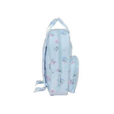 Mochila safta infantil con asas stitch 280x200x80 mm