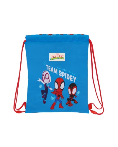 Saco plano safta junior spidey 340x260x10 mm