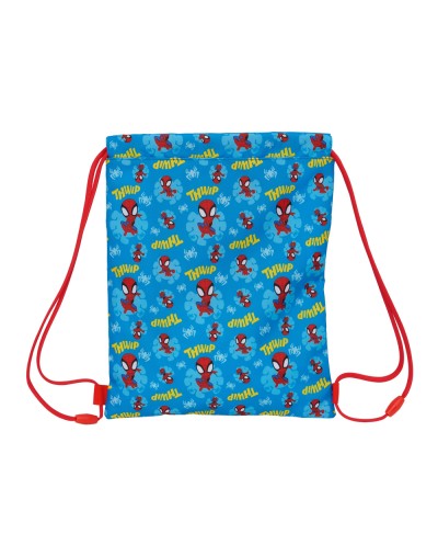 Saco plano safta junior spidey 340x260x10 mm