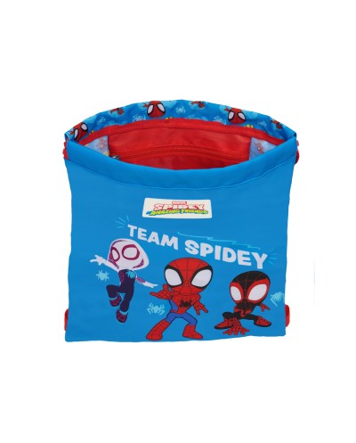 Saco plano safta junior spidey 340x260x10 mm