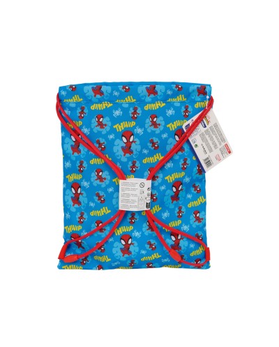 Saco plano safta junior spidey 340x260x10 mm